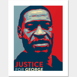 Justice for George Posters and Art